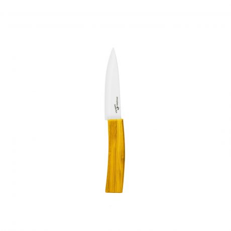 Нож кухонный Natura, 10см, керамика/бамбук