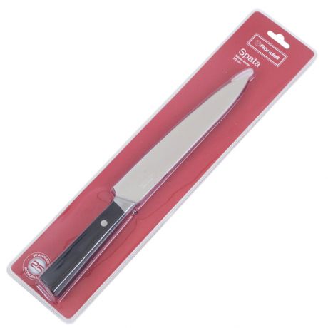 Нож разделочный Rondell Spata 20 см, нержавеющая сталь, ABS-пластик