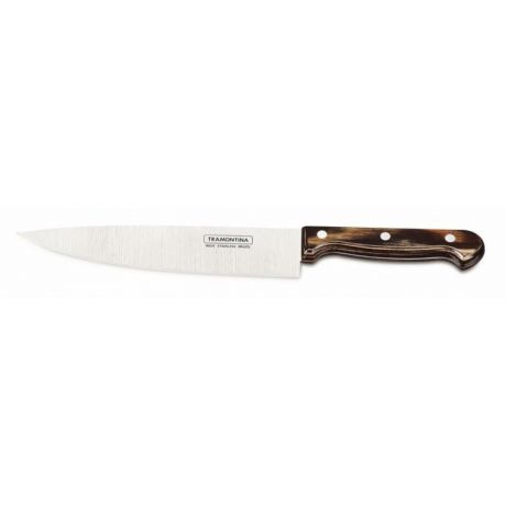 Нож поварской Tramontina Polywood, 20 см, нерж.сталь/дерево