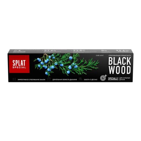 Паста зубная СПЛАТ BLACKWOOD/Черное дерево