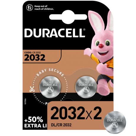 Литиевая батарейка типа таблетка DURACELL