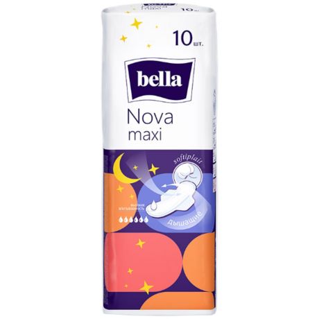 Прокладки гигиенические BELLA Nova maxi 10шт