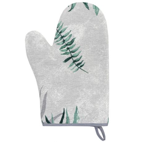 Прихватка-рукавица Доляна Tropics, 20х27 см, рогожка