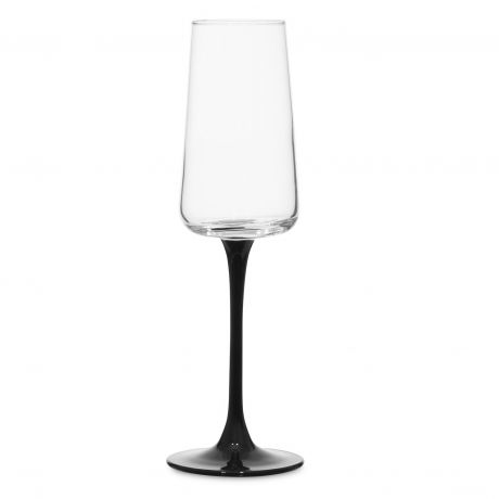 Набор бокалов для шампанского Luminarc Контрасто, 6 шт, 200 мл, стекло