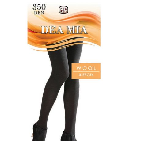 Колготки женские Dea Mia Wool 350, р. 3, черный