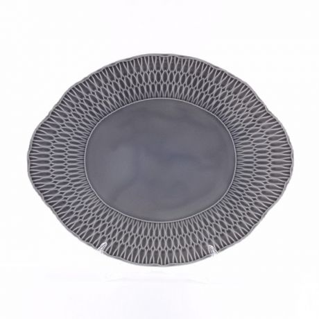 Тарелка суповая Sofia, 22 см, серый, фарфор