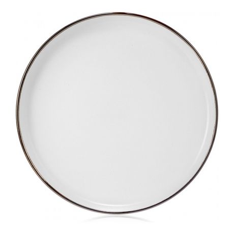 Тарелка обеденная Tracy белый, 26,5 см, керамика