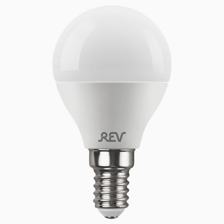 Лампа светодиодная REV, Е14, 5Вт, 2700K, теплый свет