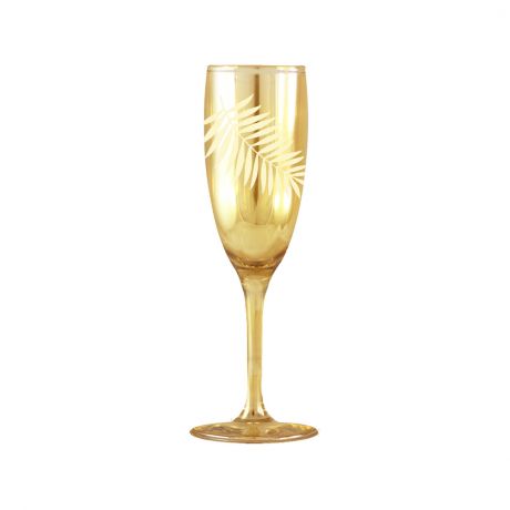 Набор бокалов для шампанского Папоротник, 6 шт, 170 мл, стекло