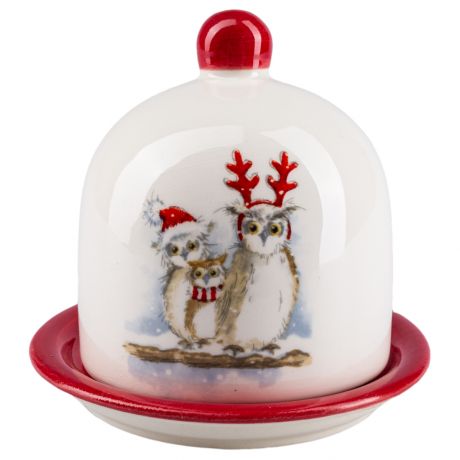 Лимонница Nordic owls, керамика