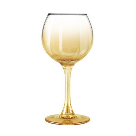 Бокал для вина Янтарь градиент, 280 мл, стекло