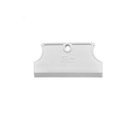 Шпатель эластичный резиновый DECOR White Edition для затирки швов, 150мм