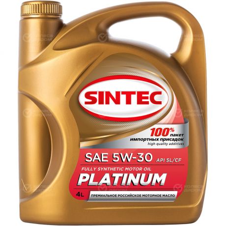 Sintec Моторное масло Sintec Platinum 5W-30, 4 л