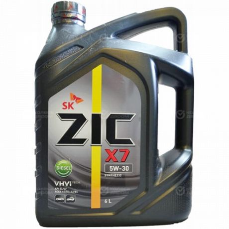 ZIC Моторное масло ZIC X7 Diesel 5W-30, 6 л
