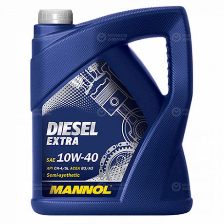 MANNOL Моторное масло MANNOL Diesel Extra 10W-40, 5 л