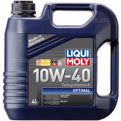 Liqui Moly Моторное масло Liqui Moly Optimal 10W-40, 4 л