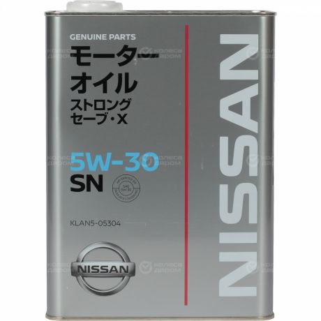 Nissan Моторное масло Nissan SN STRONG SAVE X 5W-30, 4 л