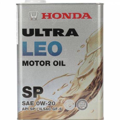 Honda Моторное масло Honda Ultra LEO 0W-20, 4 л