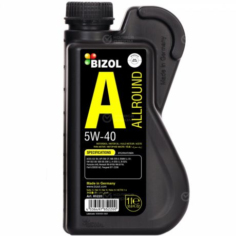 Bizol Моторное масло Bizol Allround 5W-40, 1 л
