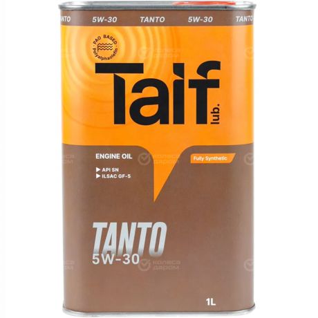 Taif Моторное масло Taif TANTO 5W-30, 1 л