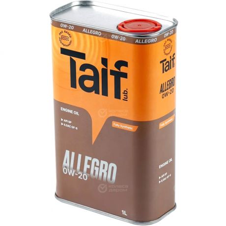Taif Моторное масло Taif ALLEGRO 0W-20, 1 л