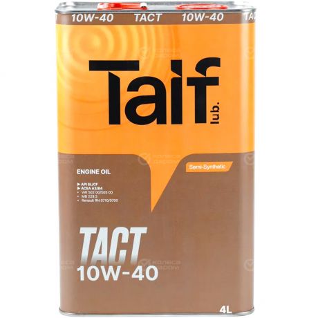 Taif Моторное масло Taif TACT 10W-40, 4 л