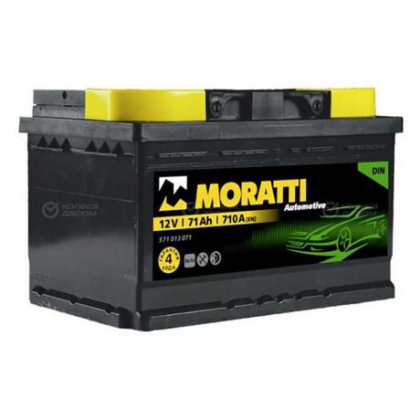Moratti Автомобильный аккумулятор Moratti 71 Ач обратная полярность LB3