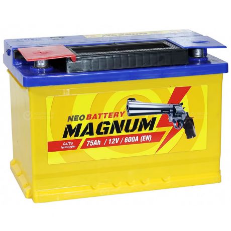 Magnum Автомобильный аккумулятор Magnum 75 Ач прямая полярность L3