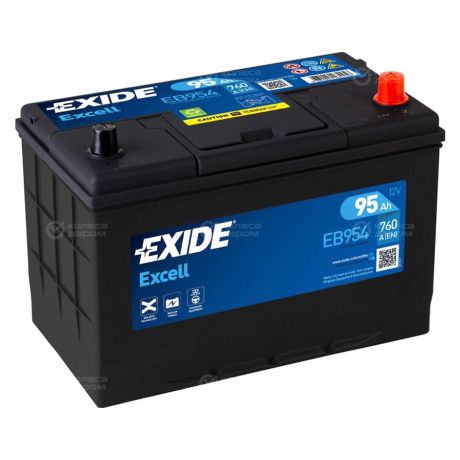 Exide Автомобильный аккумулятор Exide 95 Ач обратная полярность D31L