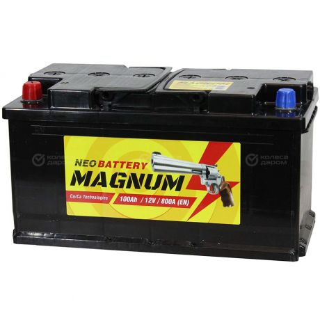 Magnum Автомобильный аккумулятор Magnum 100 Ач прямая полярность L5
