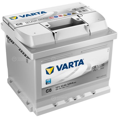 Varta Автомобильный аккумулятор Varta 52 Ач обратная полярность LB1