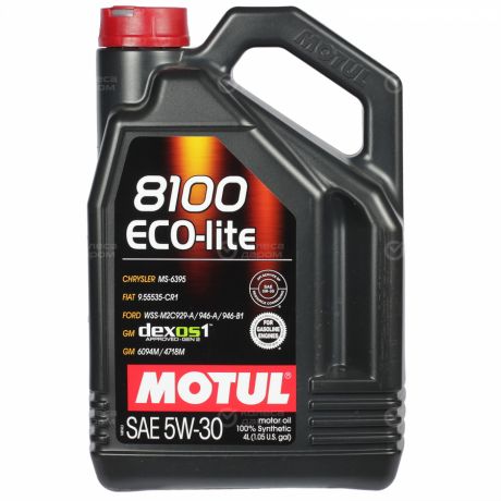 Motul Моторное масло Motul 8100 Eco-lite 5W-30, 4 л