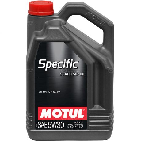 Motul Моторное масло Motul Specific 504.00/507.00 5W-30, 5 л