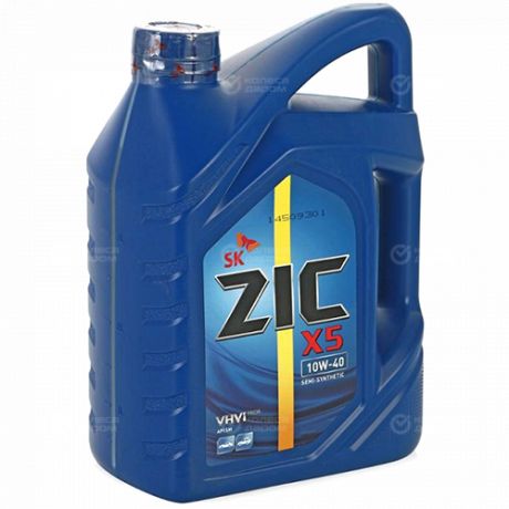 ZIC Моторное масло ZIC X5 10W-40, 6 л