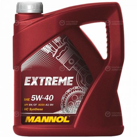 MANNOL Моторное масло MANNOL Extreme 5W-40, 4 л