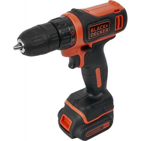 Шуруповерт аккумуляторный Black&Decker BDCDD12 10.8 В Li-ion, 2х1.5 Ач