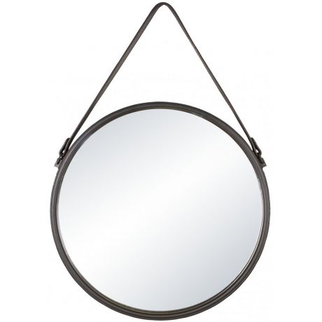 Зеркало декоративное Inspire Barbier, круг, 55 см, цвет чёрный