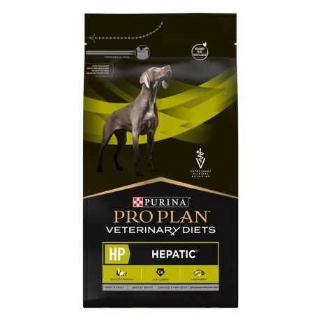 Purina Veterinary Diets HP Hepatic сухой корм для щенков и взрослых собак для поддержания функции печени при хронической печеночной недостаточности, 3 кг