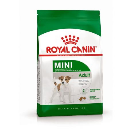 Royal Canin Mini Adult корм для взрослых собак малых пород с 10 месяцев до 8 лет, 800 г