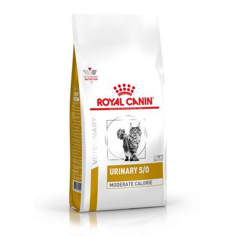 Royal Canin Urinary S/O корм для кошек при заболеваниях дистального отдела мочевыделительной системы, модератор калорий, 7 кг