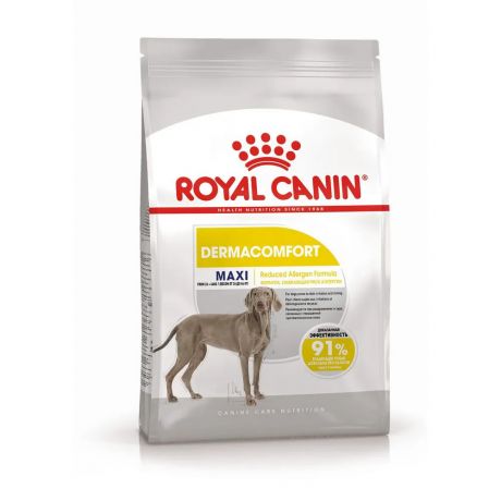 Royal Canin Maxi Dermacomfort сухой корм для собак крупных пород, склонных к кожным раздражениям и зуду, 10кг