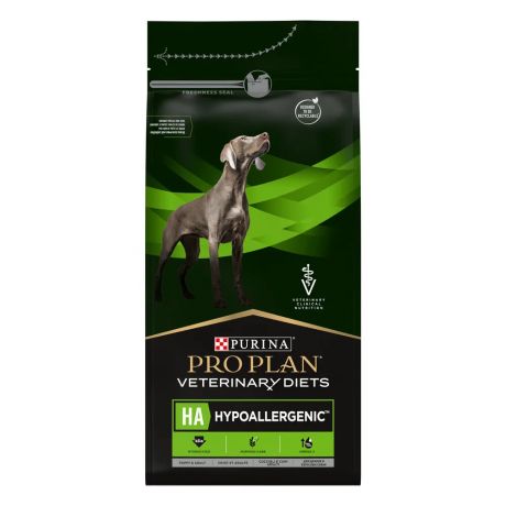 Purina Veterinary Diets HA Hypoallergenic сухой корм для взрослых собак для снижения пищевой непереносимости ингредиентов и питательных веществ, 1,3 кг