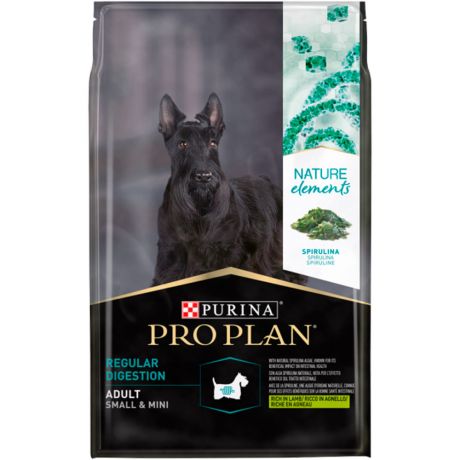 Pro Plan ® Nature Elements сухой корм для взрослых собак для мелких и карликовых пород с ягненком, 7 кг