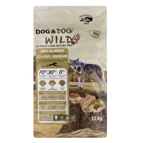 Dog & Dog Wild Regional Grassland Корм сухой для собак