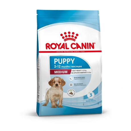 Royal Canin Корм сухой для щенков Медиум Паппи