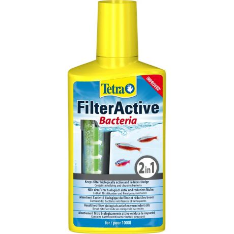 Tetra FilterActive бактериальная культура для подготовки воды, 100 мл