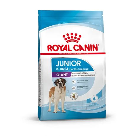 Royal Canin Giant Junior сухой корм для щенков гигантских пород с 8 до 18/24месяцев, 3кг