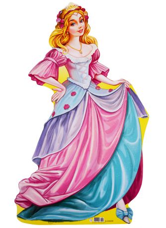 Плакат вырубной "Принцесса - Золушка"