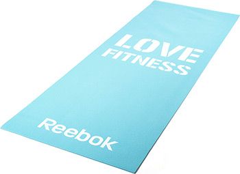 Коврик для йоги и фитнеса Reebok Love (голубой) RAMT-11024BLL