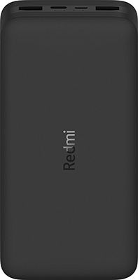 Аккумулятор портативный Redmi Power Bank black 20000mAh (VXN4304GL) PB200LZM